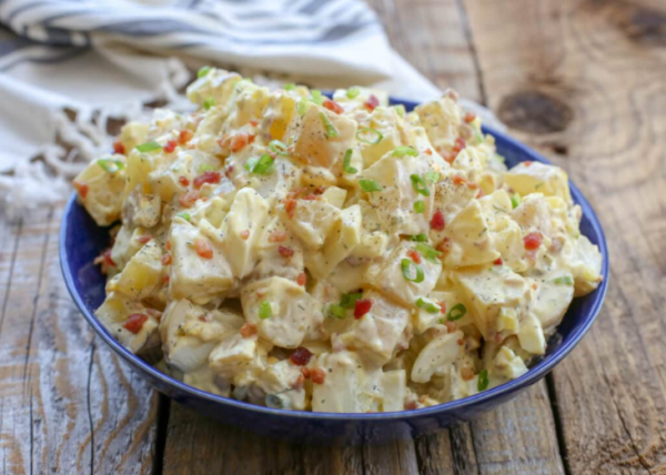 Egg and Bacon Potato Salad